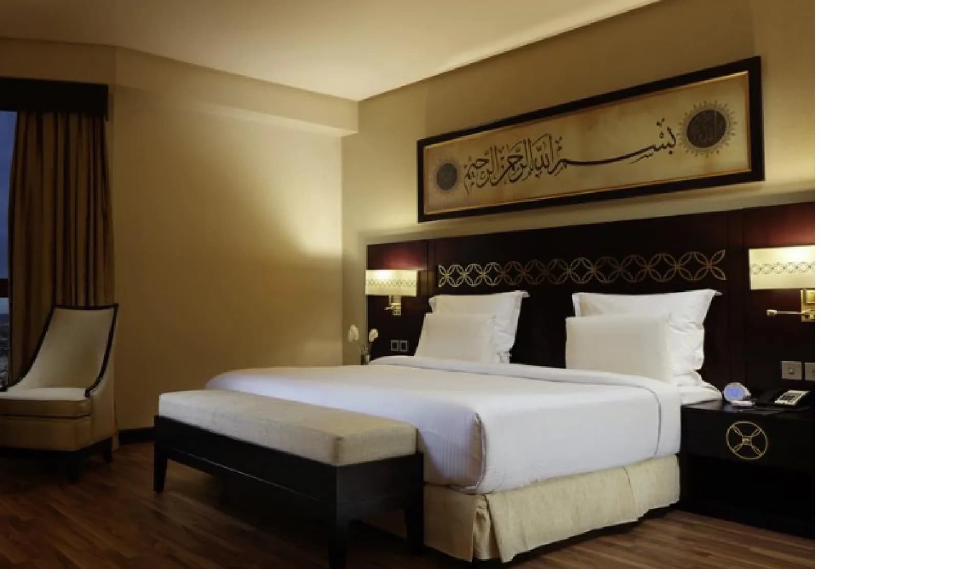 2 Kişilik Oda, 2 tek kişilik yatak (Harem manzaralı)